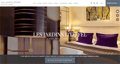 Desktop Screenshot of hoteljardinseiffel.com