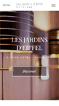 Mobile Screenshot of hoteljardinseiffel.com